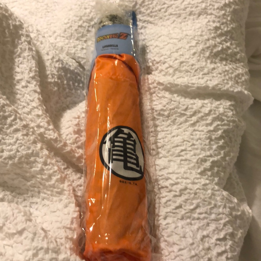 Dragon Ball Z Orange Umbrella